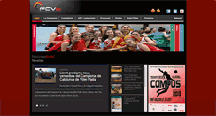 Desktop Screenshot of fcvolei.cat